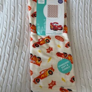 Disney Cars Blanket NEW Plush Preschool Throw Pixar Toddler Nap Back to School